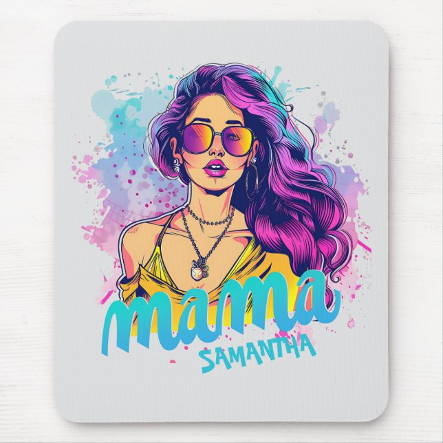 Personlig Retro Mamma artikel 15 Musmatta (Framsidan)