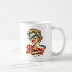 Personlig Retro Mamma artikel 2 Kaffemugg