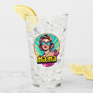 Personlig Retro Mamma artikel 3 Glaskopp