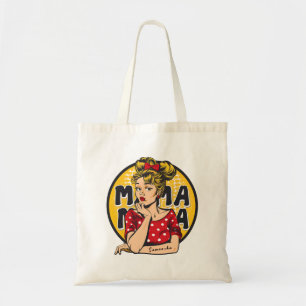 Personlig Retro Mamma artikel 4 Tygkasse