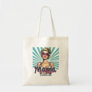 Personlig Retro Mamma artikel 7 Tygkasse