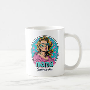 Personlig Retro Mamma artikel 8 Kaffemugg