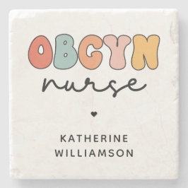 Personlig Retro OBGYN sjuksköterska Stenunderlägg