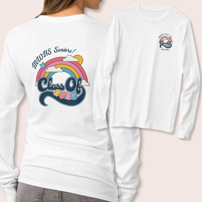 Personlig Retro Senior Class of 2025 Shirt T Shirt (Personalized Retro Senior Class of 2025 Shirt
)