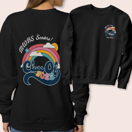 Personlig Retro Senior Class of 2025 Sweatshirt T Shirt