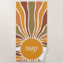 Personlig Retro Sol Rays