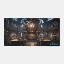 Personlig Retro Steampunk Factory Desk Mat