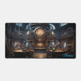 Personlig Retro Steampunk Factory Desk Mat