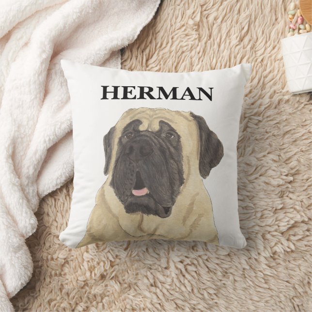 Personlig Reversible Mastiff Kudde (Filt)