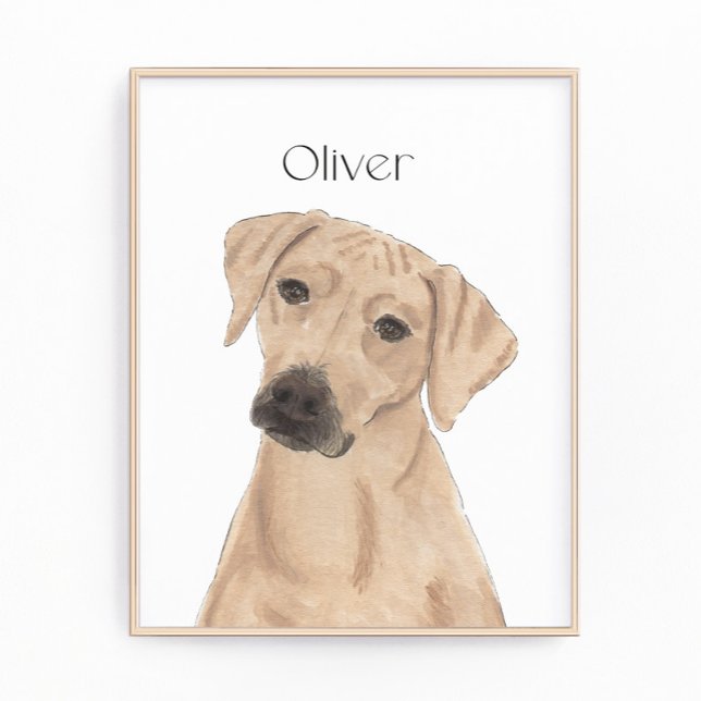 Personlig Rhodesian Ridgeback Reversible Fototryck (Skapare uppladdad)