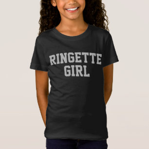 Personlig Ringette Girl Ringette-spelare T Shirt