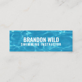 Personlig ’Ripples of Vatten’ Instagram Mini Visitkort