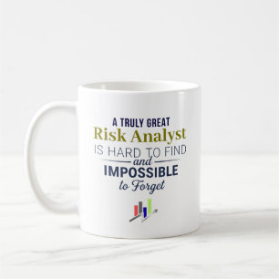Personlig riskanalytiker läkaroffert kaffemugg