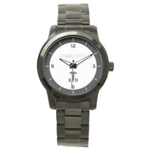 Personlig RN Medical Symbol Nurse Studenten Armbandsur