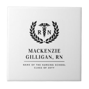 Personlig RN Nursing School Studenten Elegant Kakelplatta