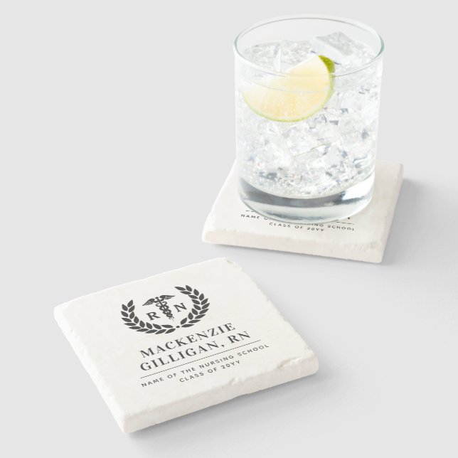 Personlig RN Nursing School Studenten Elegant Stenunderlägg (Sidan)