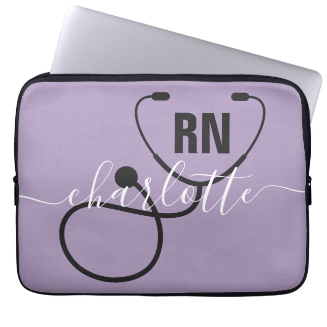 Personlig RN Registered Nurse Studenten Laptop Fodral (Framsidan)