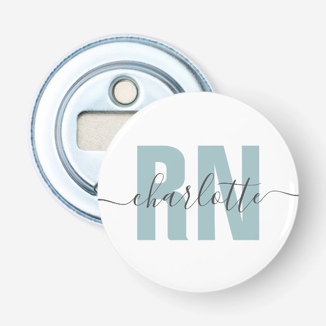 Personlig RN-registrerade Studenten-gåvor Flasköppnare (Framsidan)