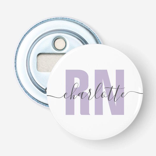 Personlig RN-registrerade Studenten-gåvor Flasköppnare (Framsidan)