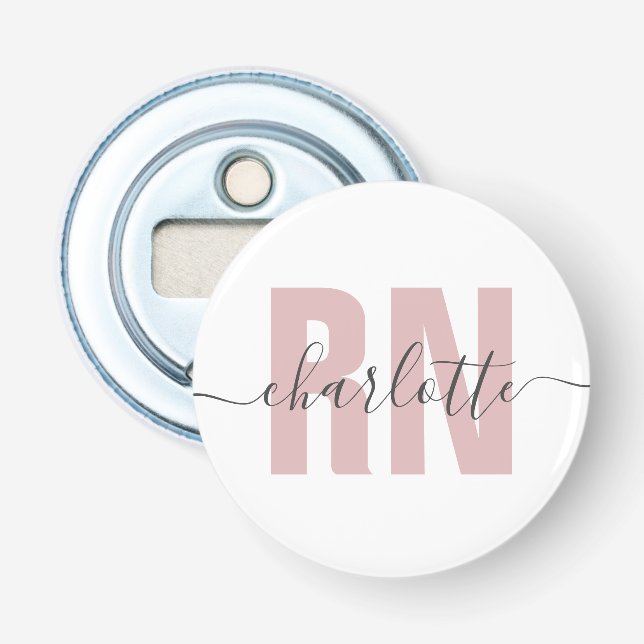 Personlig RN-registrerade Studenten-gåvor Flasköppnare (Framsidan)