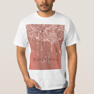 Personlig Ro Glitter driver giftigt lyxlyx från G T Shirt