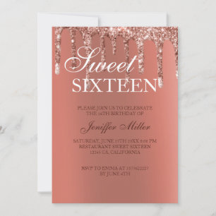 Personlig Ro Glitter driver giftigt lyxlyx från Gu Inbjudningar