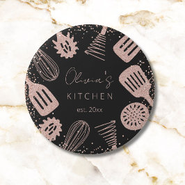 Personlig Ro Glitter-kokande Verktyg Knapp