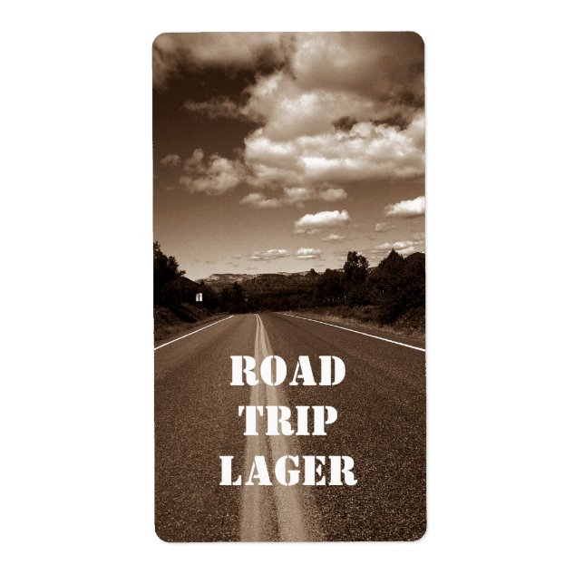 Personlig Road Resa Lager Homebrew Anpassningsbar  Fraktsedel (Framsidan)