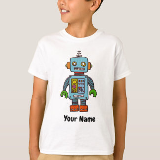 Personlig robot-shirt t shirt