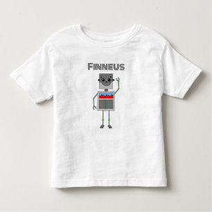 Personlig Robot ThLED T Shirt