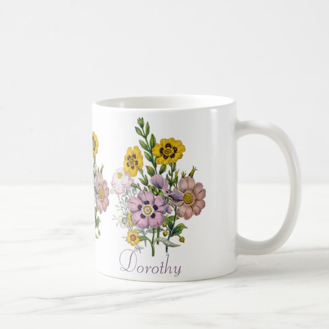 Personlig Rockroses Kaffemugg (Höger)