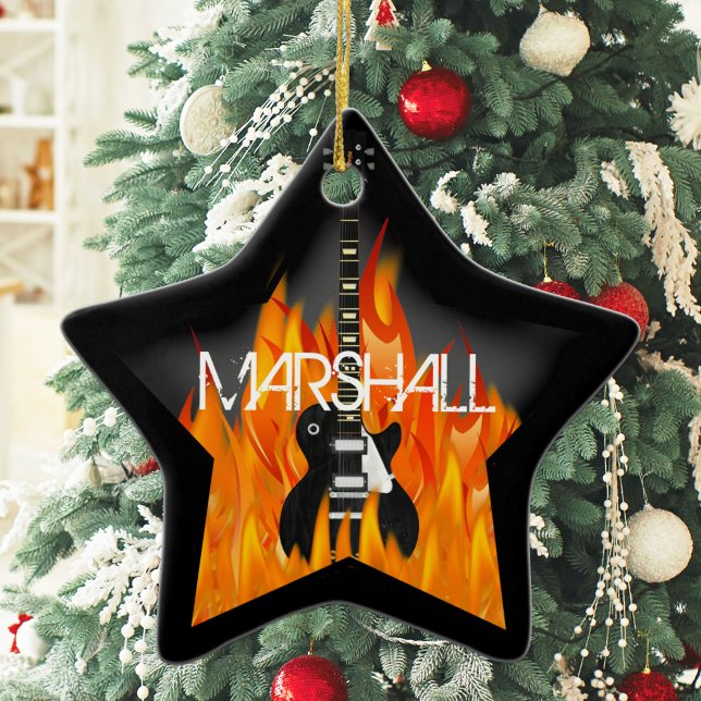 Personlig Rockstjärna Ornament (Skapare uppladdad)