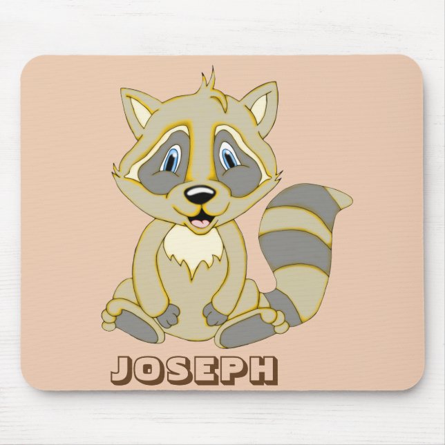 Personlig Rocky Raccoon Musmatta (Framsidan)