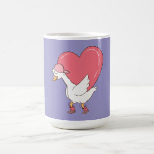 Personlig Röd Kärlek Alla Hjärtans Dag Kaffemugg