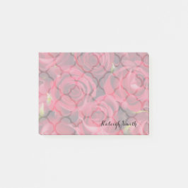 Personlig Röd ros Post IT Notes Post-it Block