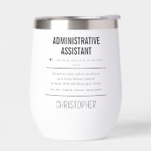 Personlig rolig administrativ assistent