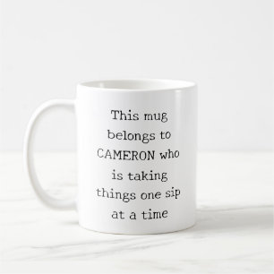 Personlig rolig citat Relaterbar Mamma Liv Humor Kaffemugg