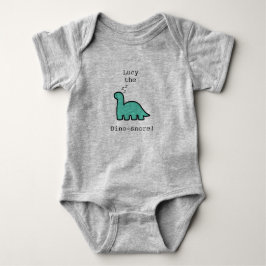 Personlig rolig dinosaurie t-shirt