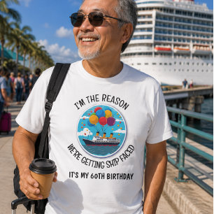 Personlig rolig födelsedagsresa för grupp  t shirt