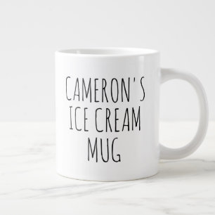 Personlig rolig gag nyhetspresent glass jumbo mugg