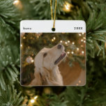 Personlig Rolig hund julfoto Bild Julgransprydnad Keramik<br><div class="desc">Fira julhelgen med lite charm från hund och personifiering med vår "Personlig Rolig hund julfoto från Bild". Denna beundransvärda prydnad är perfekt för hundälskare och för dem som vårdar sina vänner i håriget under festsäsongen. Det som skiljer den här prydnadsfunktionen åt är dess anpassningsfunktion, som gör att du kan ta...</div>