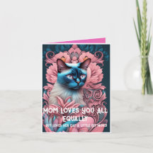 Personlig Rolig Kattfoto Mors Dag