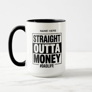 Personlig rolig pappa kaffemugg fadersdag