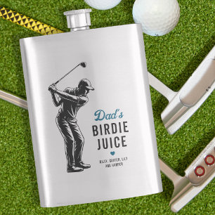 Personlig Rolig Pappas Fågeljuice Golf Fickplunta