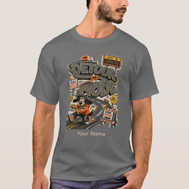 Personlig Rolig T-Shirt för Bokälskare - Devour Bo (Framsida)