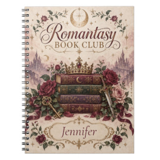 Personlig Romantasy Bokklubb Anteckningsbok