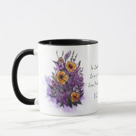 Personlig Romantic Lavender Mugg för henne