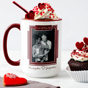 Personlig Romantic Valentines Dag Foto Mugg
