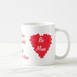 Personlig romantik Valentines day Kaffemugg