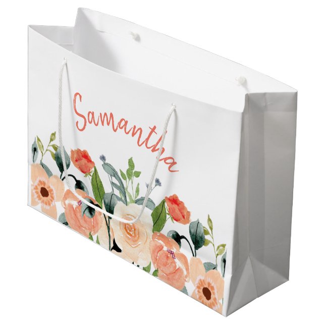 Personlig rosa blomma (Framsidan Vinklad)